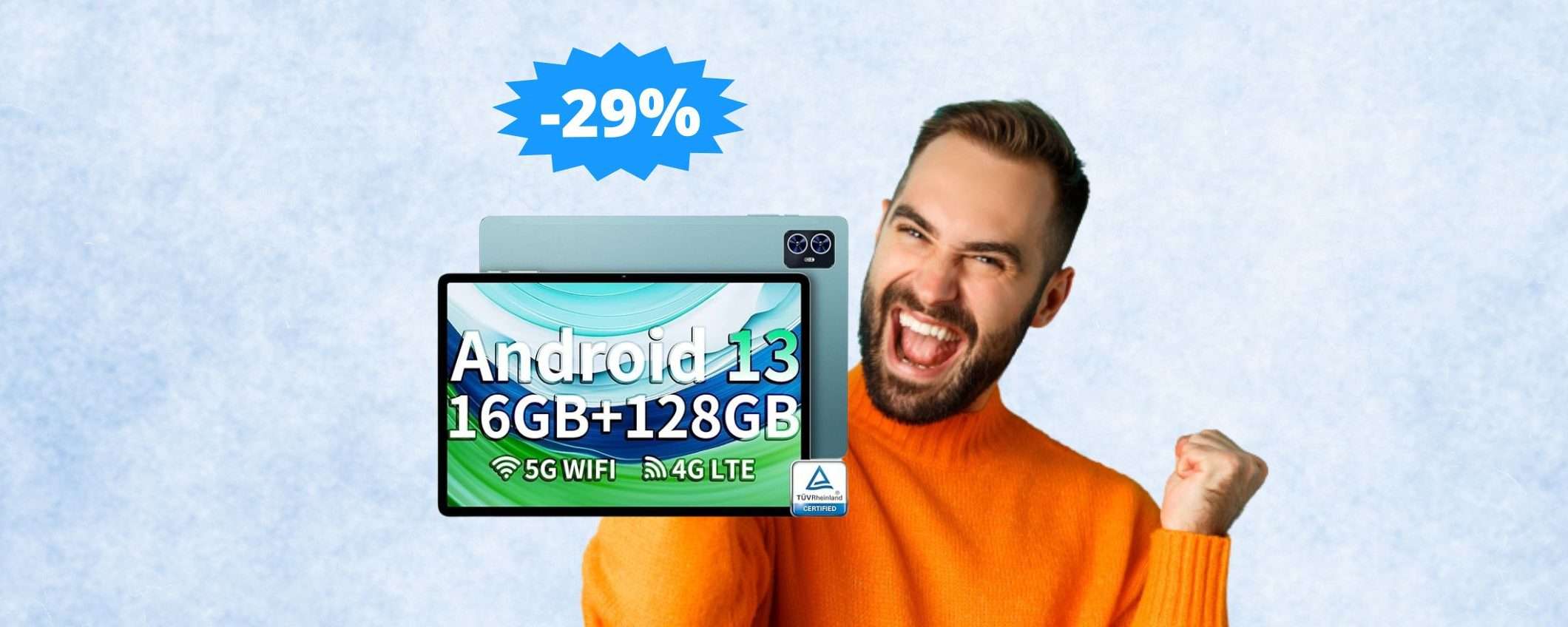 Tablet TECLAST M50HD: un'OCCASIONE a tempo LIMITATO (-29%) Tablet TECLAST M50HD: un'OCCASIONE a tempo LIMITATO (-29%)