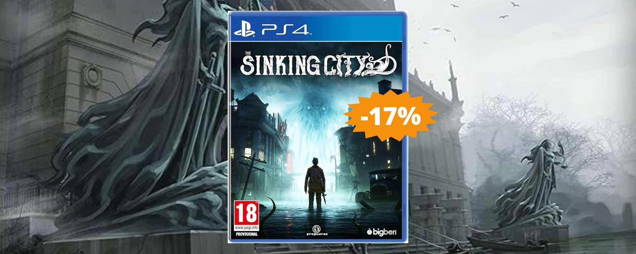 The Sinking City per PS4: un'avventura MISTERIOSA (-17%) The Sinking City per PS4: un'avventura MISTERIOSA (-17%)