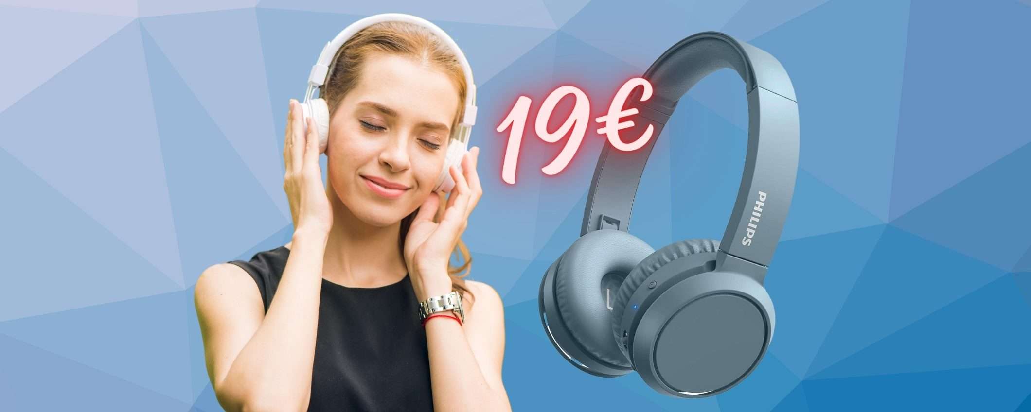 Le cuffie wireless PHILIPS sono in PROMO al 60%, BOMBA Amazon (19€) Le cuffie wireless PHILIPS sono in PROMO al 60%, BOMBA Amazon (19€)