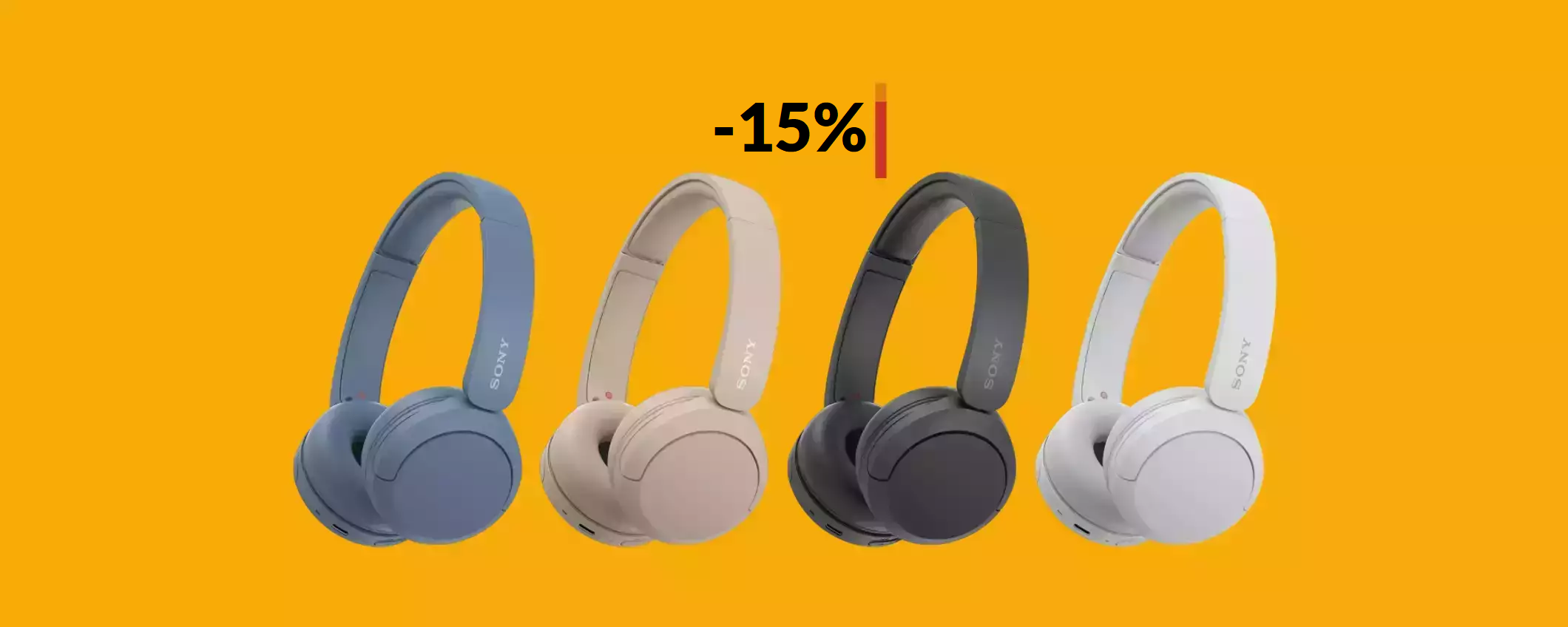 Cuffie Sony da non perdere a poco più di 30€: sono potentissime Cuffie Sony da non perdere a poco più di 30€: sono potentissime
