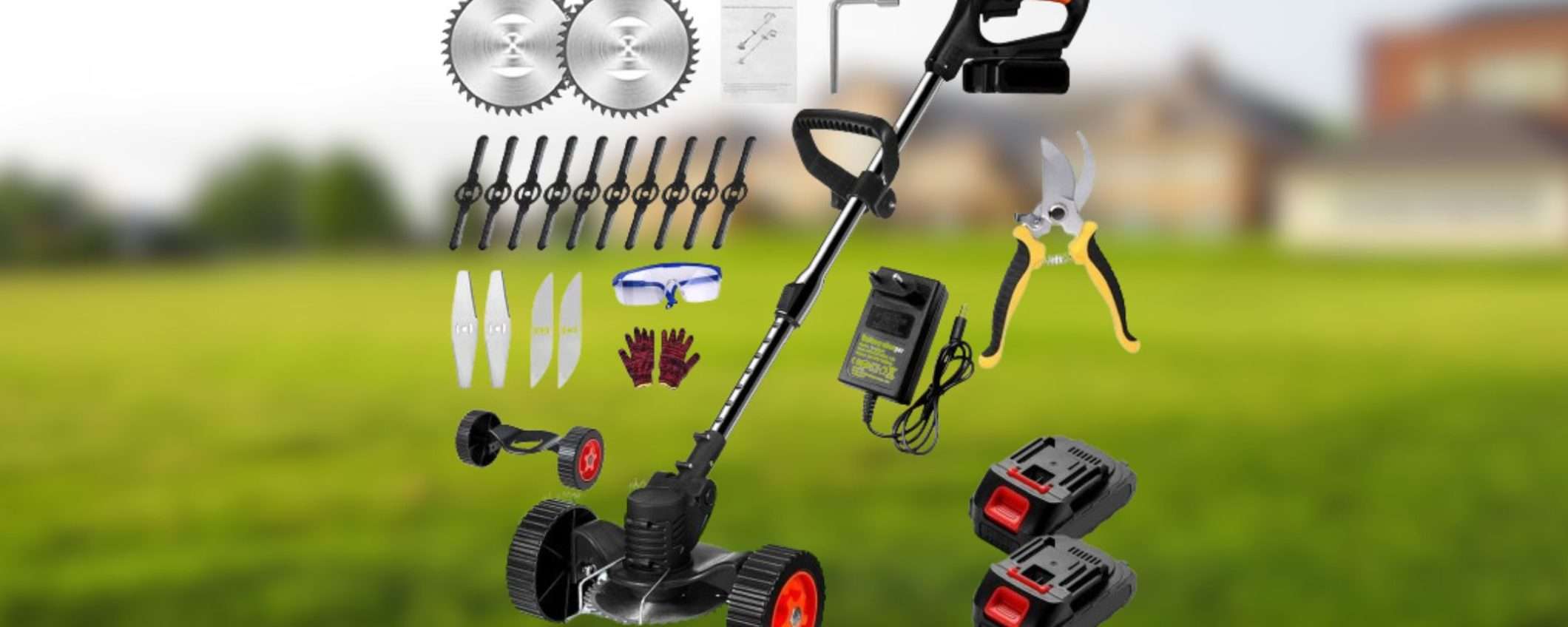 Decespugliatore PROMO SHOCK su Amazon: kit con 2 batterie e accessori a 38€ Decespugliatore PROMO SHOCK su Amazon: kit con 2 batterie e accessori a 38€