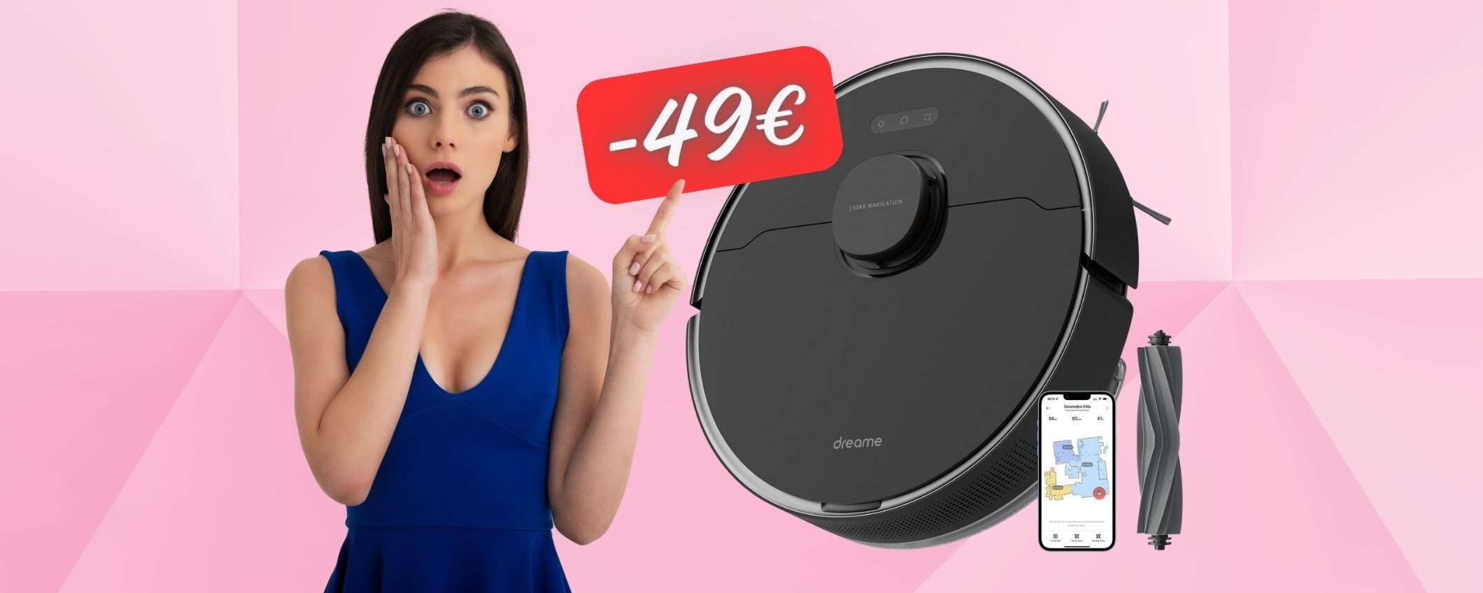 Dreame D10s Pro: robot aspirapolvere e lavapavimenti da 5000Pa a -49€ Dreame D10s Pro: robot aspirapolvere e lavapavimenti da 5000Pa a -49€