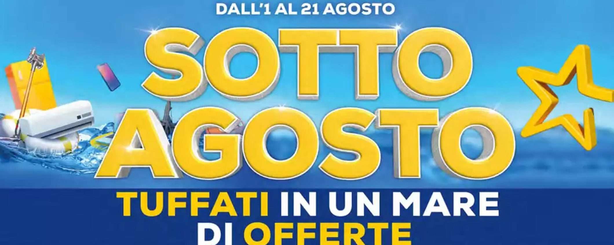 Volantino Euronics di agosto, acquista a rate a TASSO ZERO Volantino Euronics di agosto, acquista a rate a TASSO ZERO