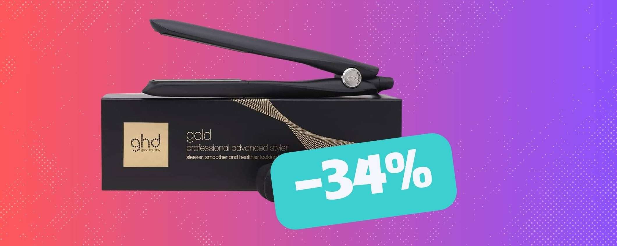 La scelta Amazon per i tuoi capelli: ghd Gold Styler (-34%) La scelta Amazon per i tuoi capelli: ghd Gold Styler (-34%)