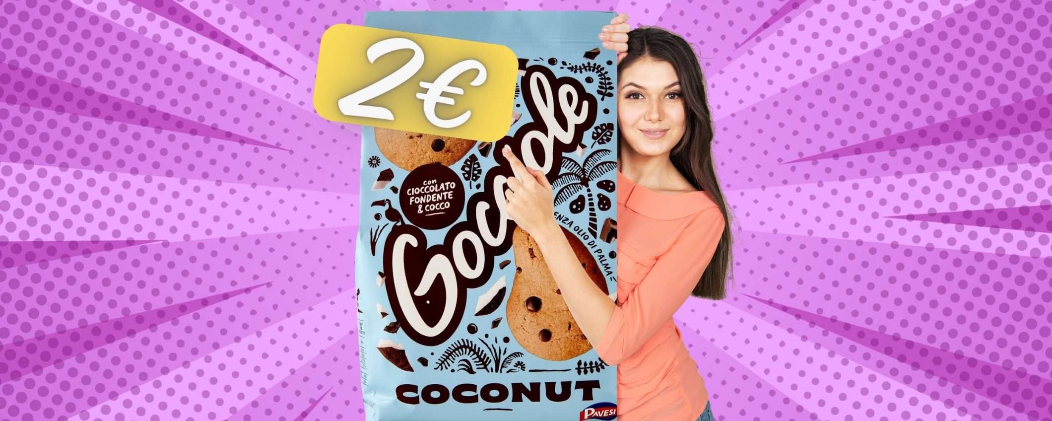 Il gusto inconfondibile delle gocciole Pavesi (al cocco) a SOLI 2€ su Amazon Il gusto inconfondibile delle gocciole Pavesi (al cocco) a SOLI 2€ su Amazon