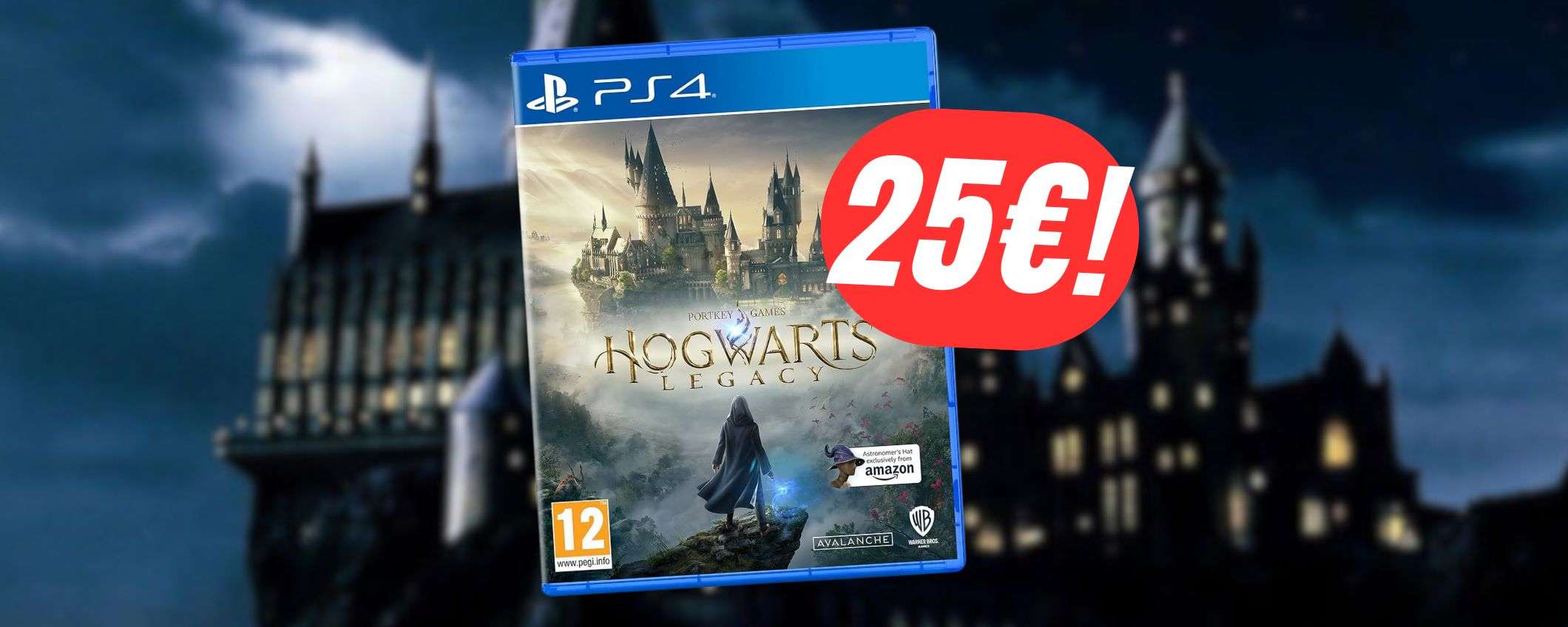 Diventa un giovane mago con Hogwarts Legacy (PS4) ad appena 25€! Diventa un giovane mago con Hogwarts Legacy (PS4) ad appena 25€!