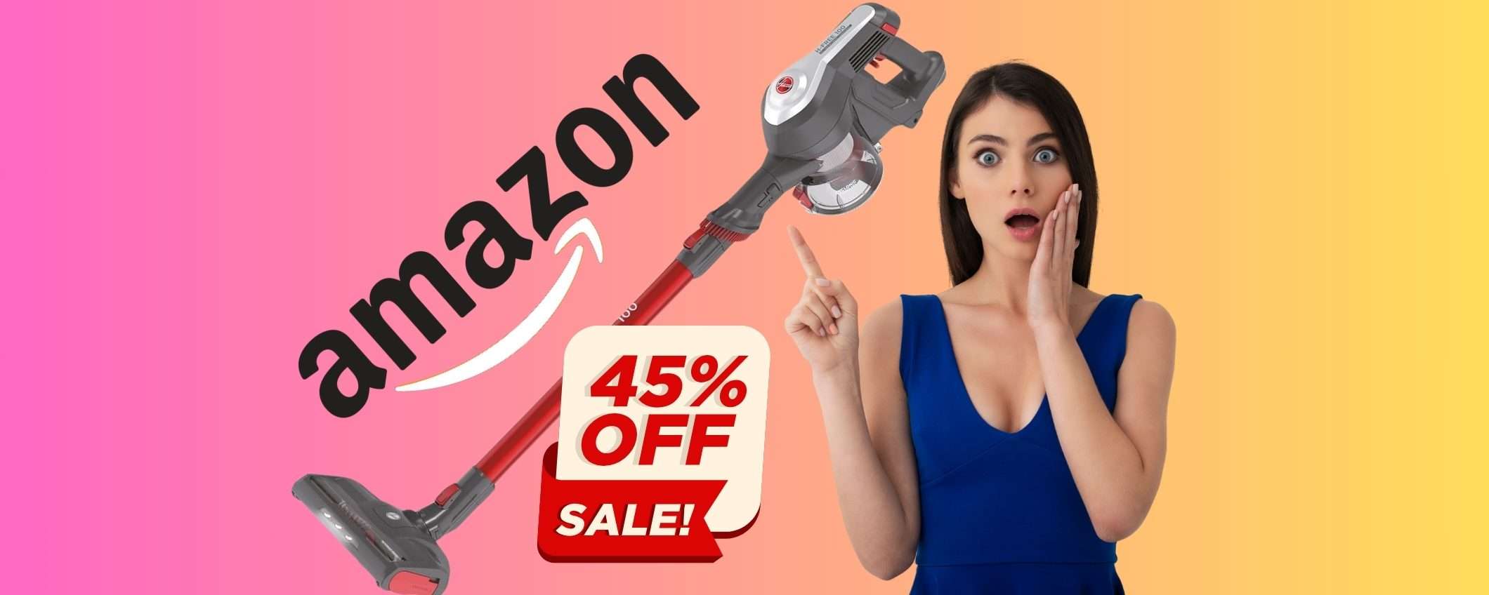 Hoover H-FREE 100: la scopa elettrica con il MIGLIOR PREZZO (-45%) Hoover H-FREE 100: la scopa elettrica con il MIGLIOR PREZZO (-45%)
