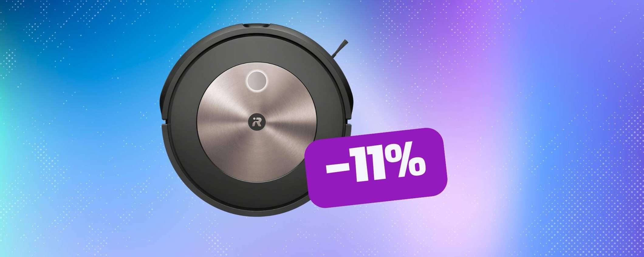 iRobot Roomba J7: efficiente e super elegante, in sconto dell'11% iRobot Roomba J7: efficiente e super elegante, in sconto dell'11%