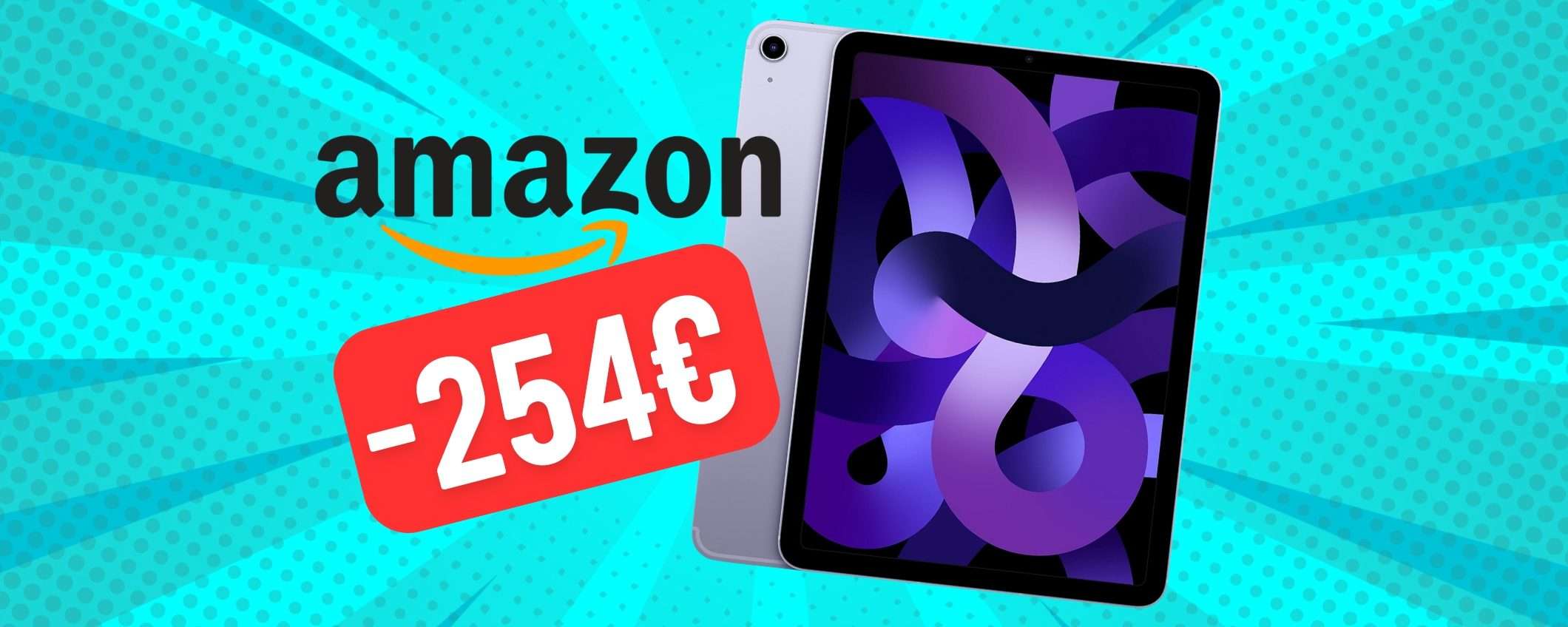 iPad Air (WiFi + Cellular) 5a generazione in SCONTO ASSURDO del 31% iPad Air (WiFi + Cellular) 5a generazione in SCONTO ASSURDO del 31%