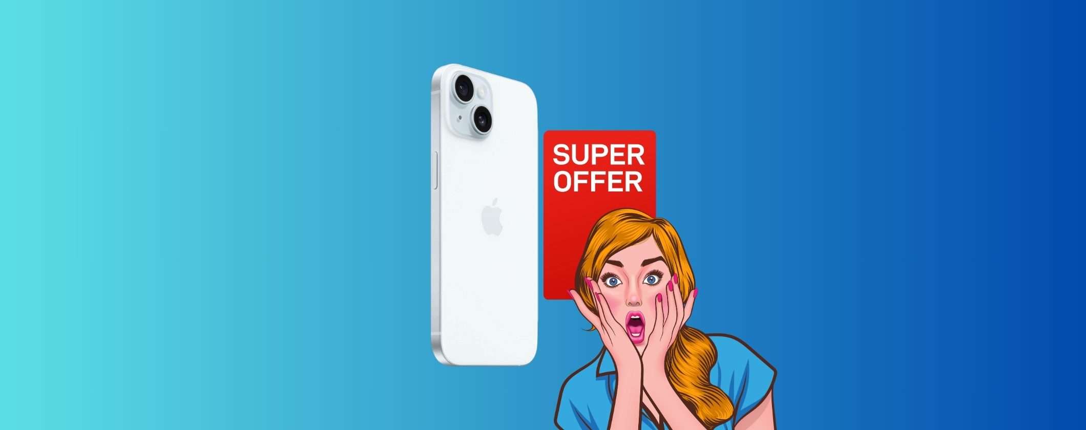iPhone 15 128GB: OTTIMO PREZZO su eBay OGGI iPhone 15 128GB: OTTIMO PREZZO su eBay OGGI