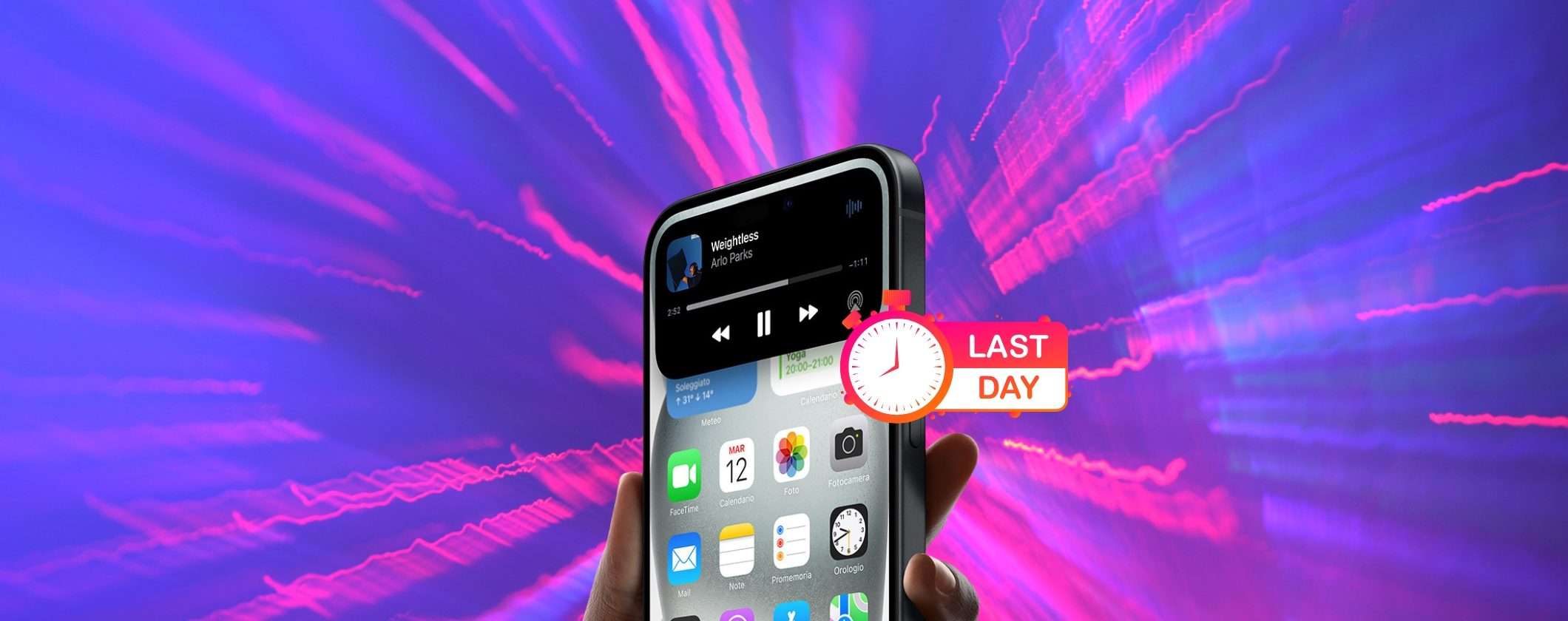iPhone 15 128GB: ULTIMO GIORNO a 710€ su eBay iPhone 15 128GB: ULTIMO GIORNO a 710€ su eBay