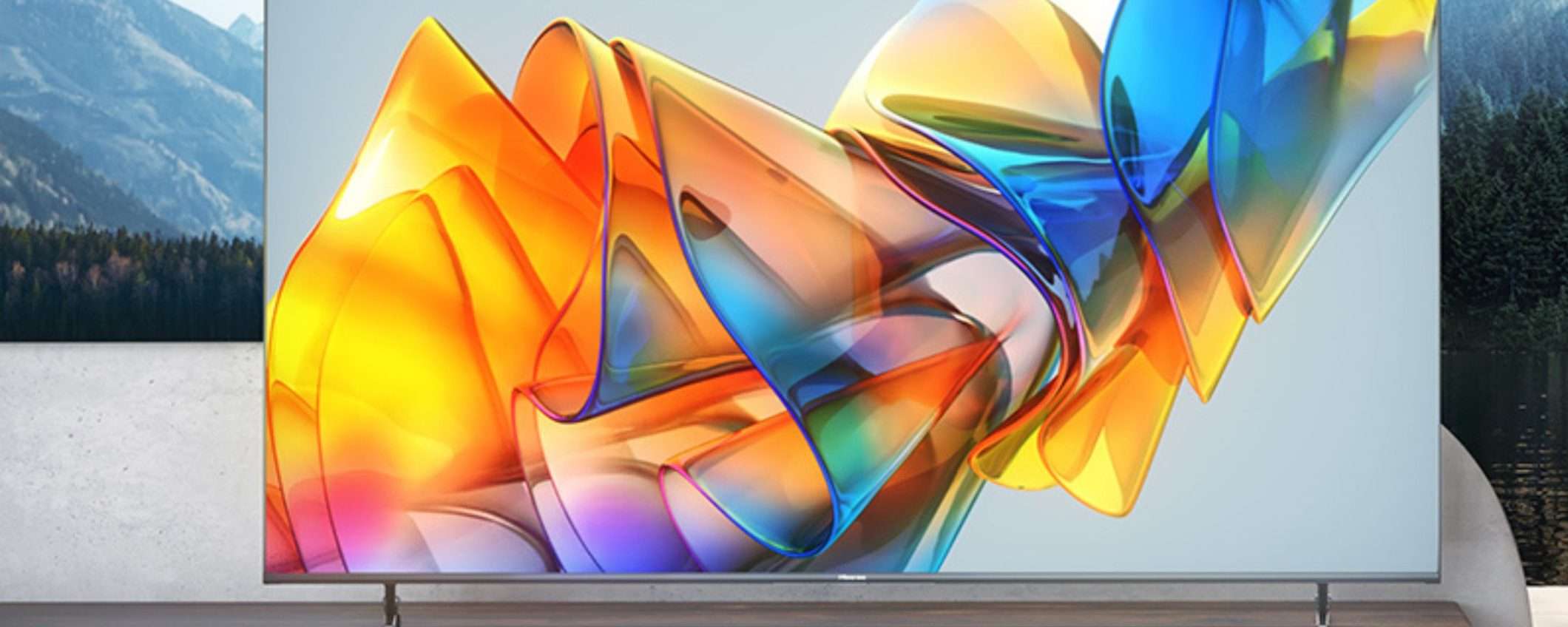La SPETTACOLARE smart TV Hisense da 55 La SPETTACOLARE smart TV Hisense da 55
