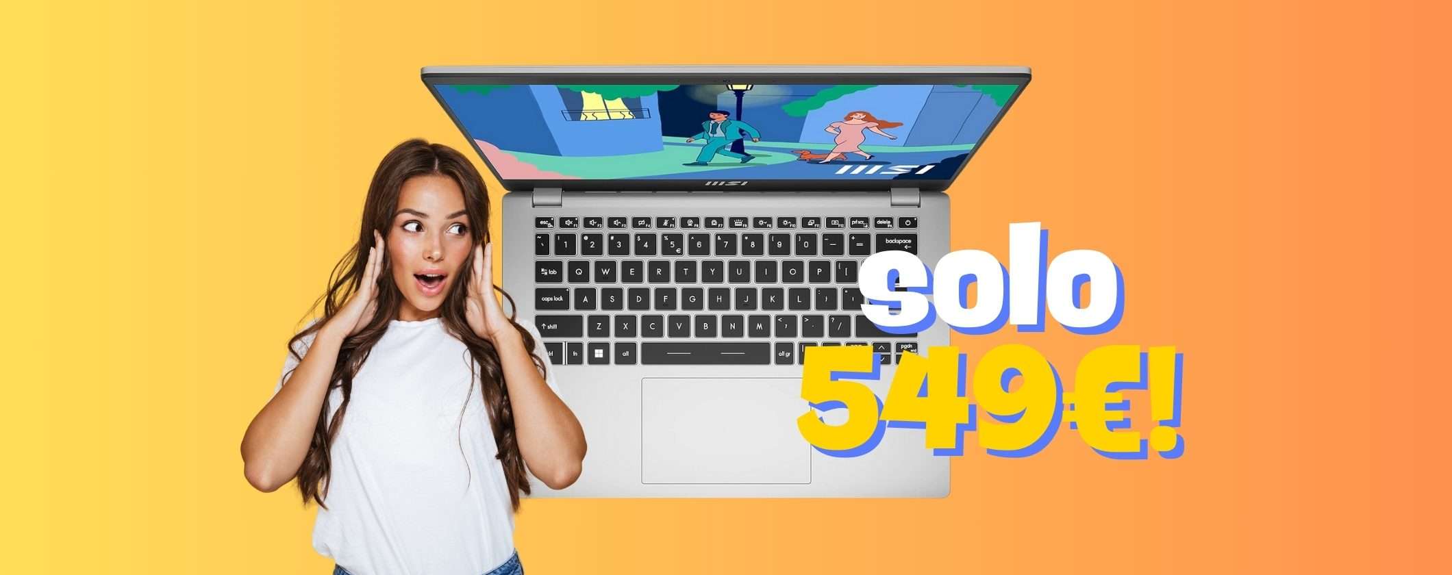 Laptop MSI Modern 14: potenza, velocità e prestazioni a soli 549€ Laptop MSI Modern 14: potenza, velocità e prestazioni a soli 549€