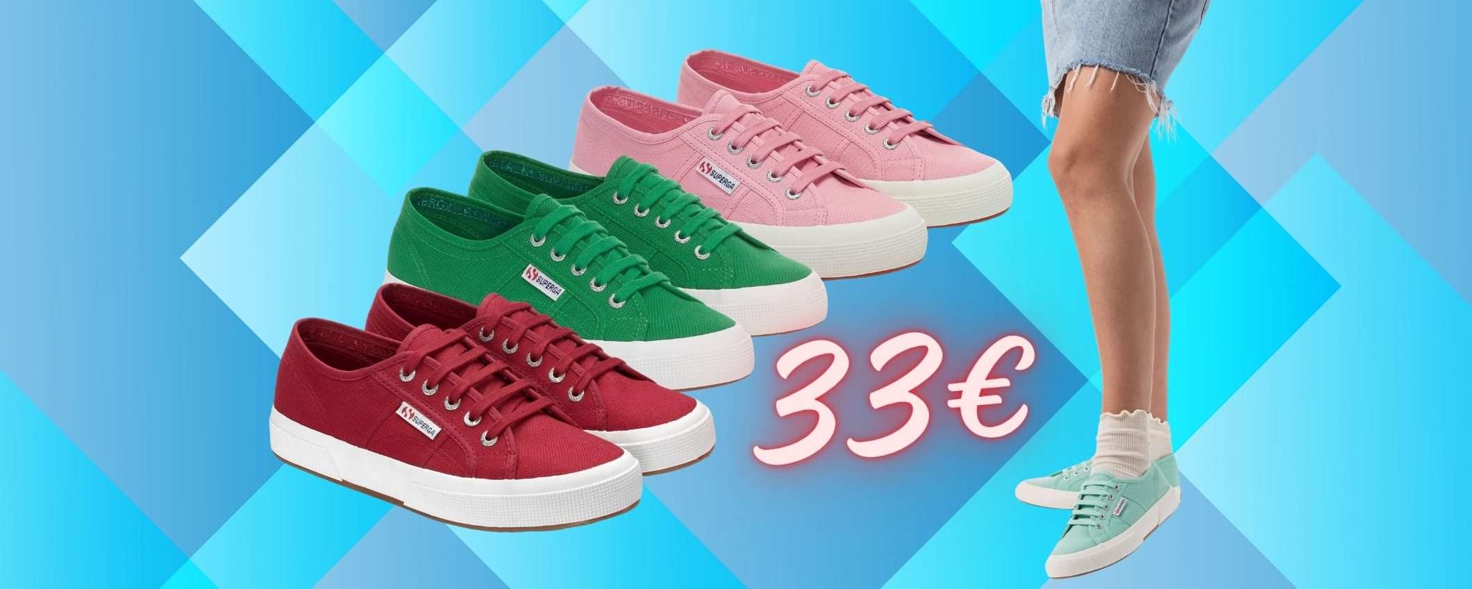 Le Superga in OFFERTA su eBay a PREZZO da NON CREDERE (solo 33€) Le Superga in OFFERTA su eBay a PREZZO da NON CREDERE (solo 33€)