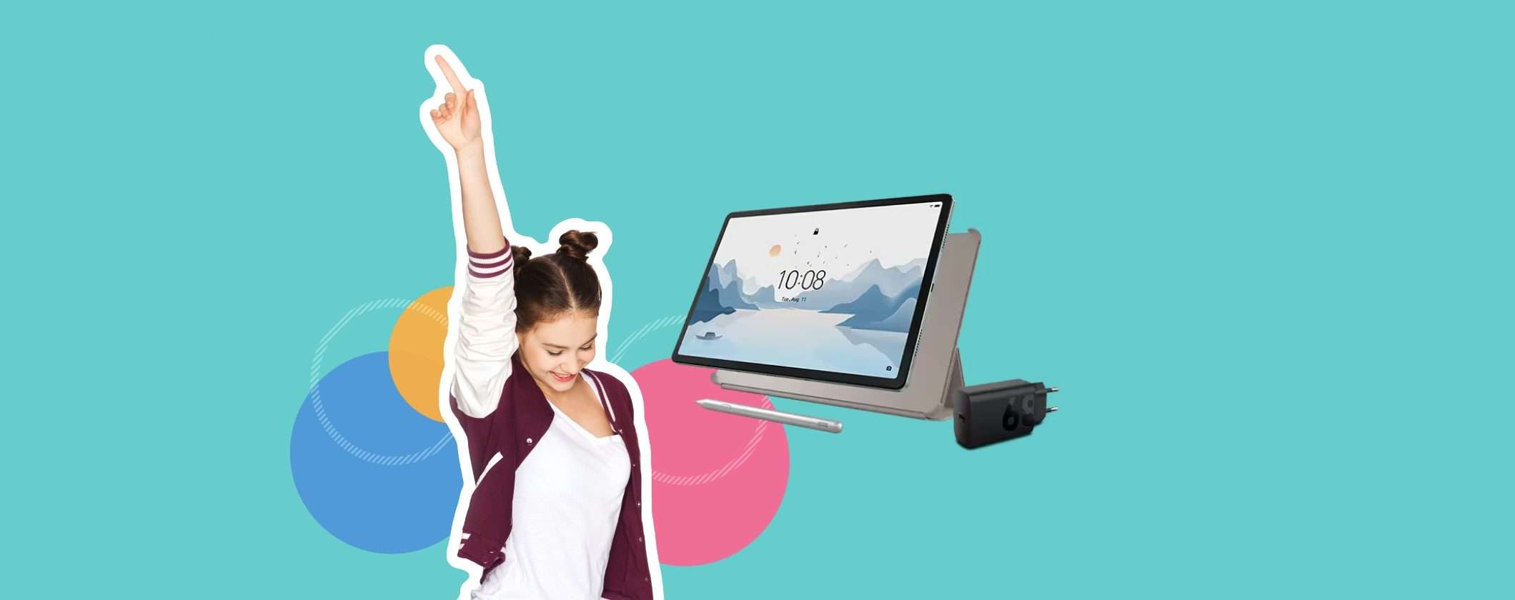 Lenovo Tab P12 + Pen + Cover Folio e Charging Adaptor a -41% Lenovo Tab P12 + Pen + Cover Folio e Charging Adaptor a -41%