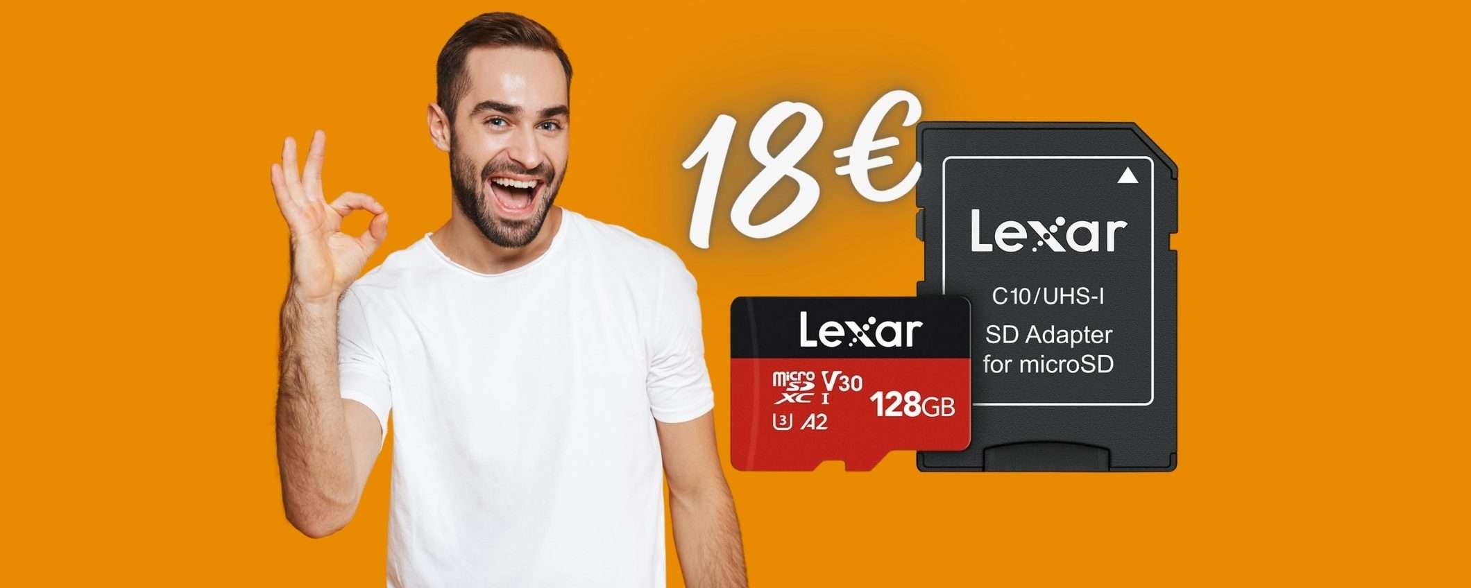 Memoria dello smartphone esaurita? RISOLVI con questa microSD da 128GB Memoria dello smartphone esaurita? RISOLVI con questa microSD da 128GB