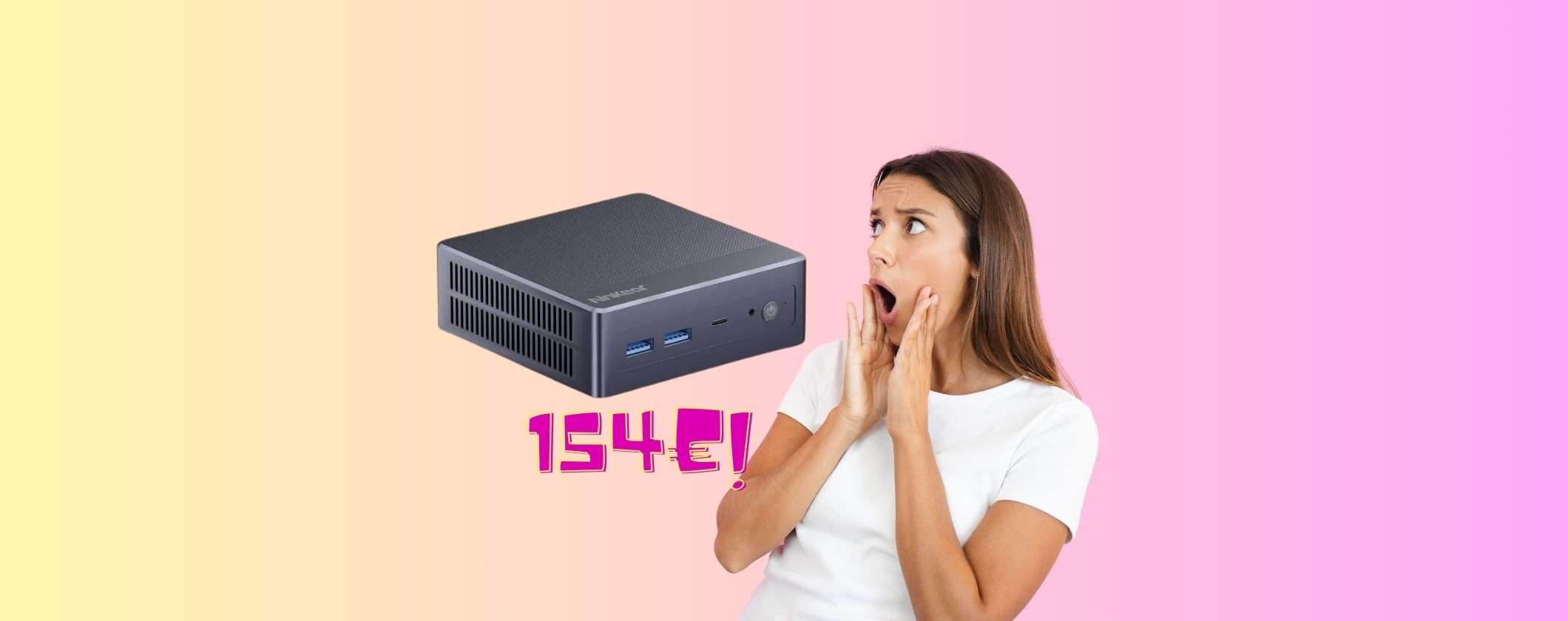 Mini PC 8GB + 256GB a soli 154€ su TEMU Mini PC 8GB + 256GB a soli 154€ su TEMU
