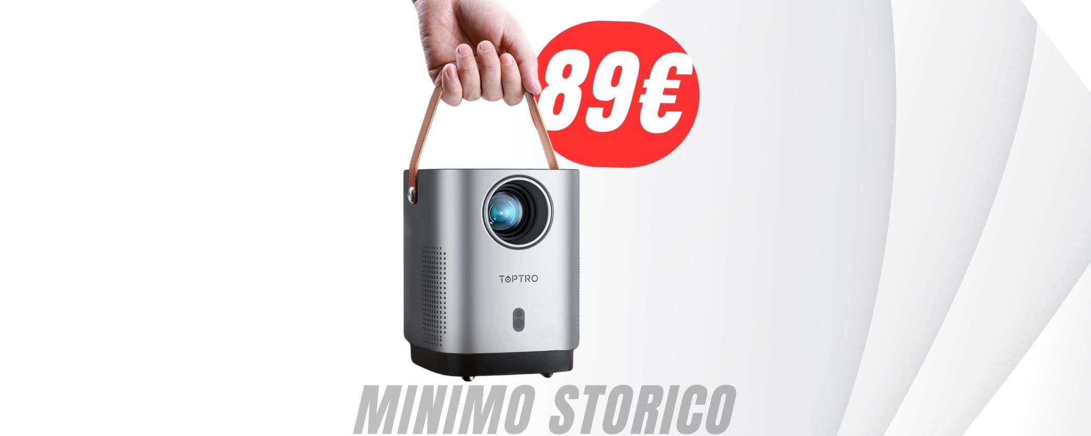 Risparmia il 47% sul mini-proiettore FULL HD: a 89€ è perfetto! Risparmia il 47% sul mini-proiettore FULL HD: a 89€ è perfetto!