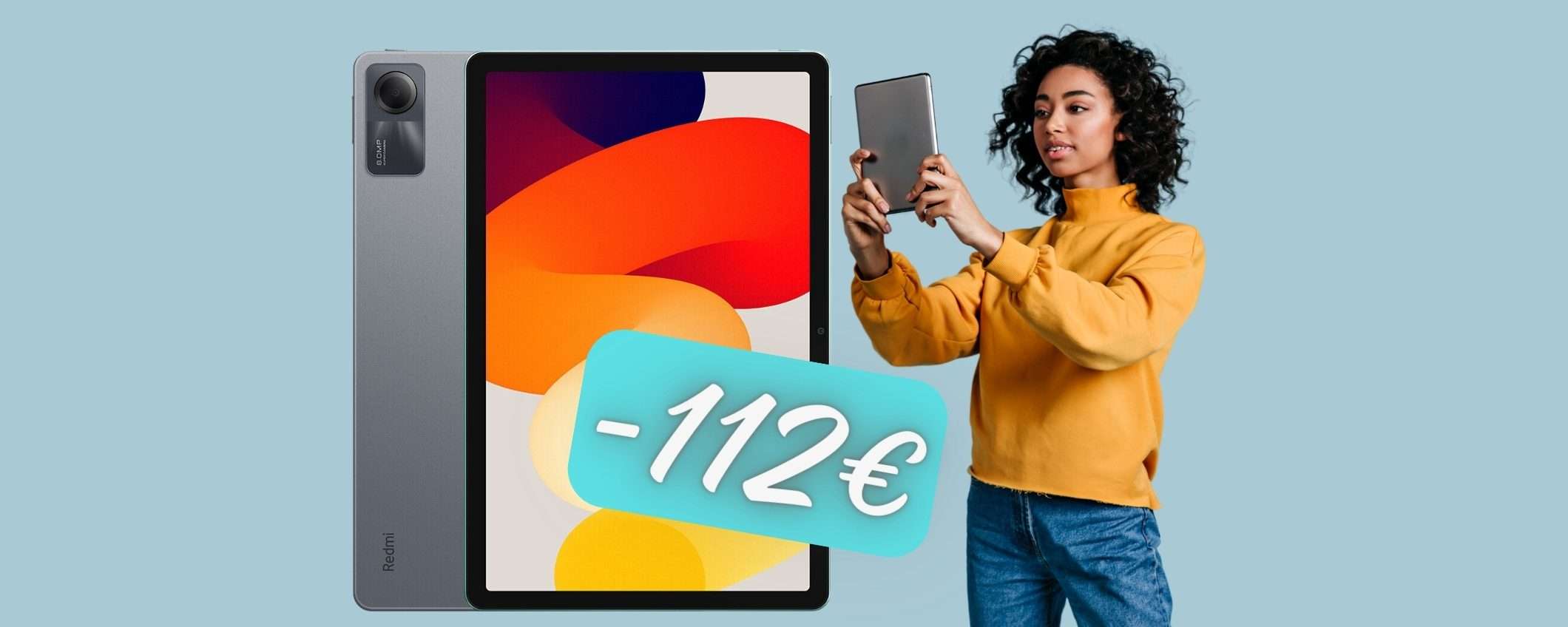 OFFERTA BOMBA eBay per Xiaomi Redmi Pad SE da 256GB a - 112€ OFFERTA BOMBA eBay per Xiaomi Redmi Pad SE da 256GB a - 112€