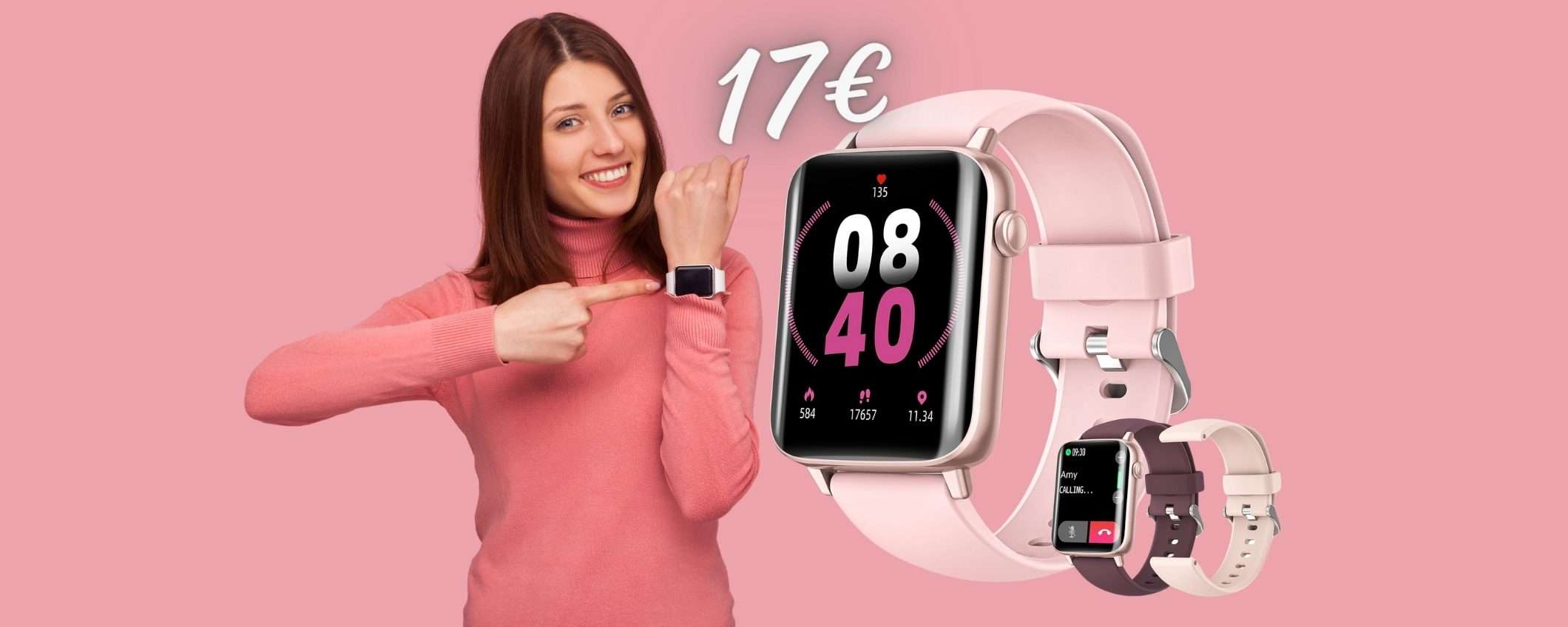 OFFERTA FOLLE su Amazon per questo smartwatch dalle tante funzioni (17€) OFFERTA FOLLE su Amazon per questo smartwatch dalle tante funzioni (17€)