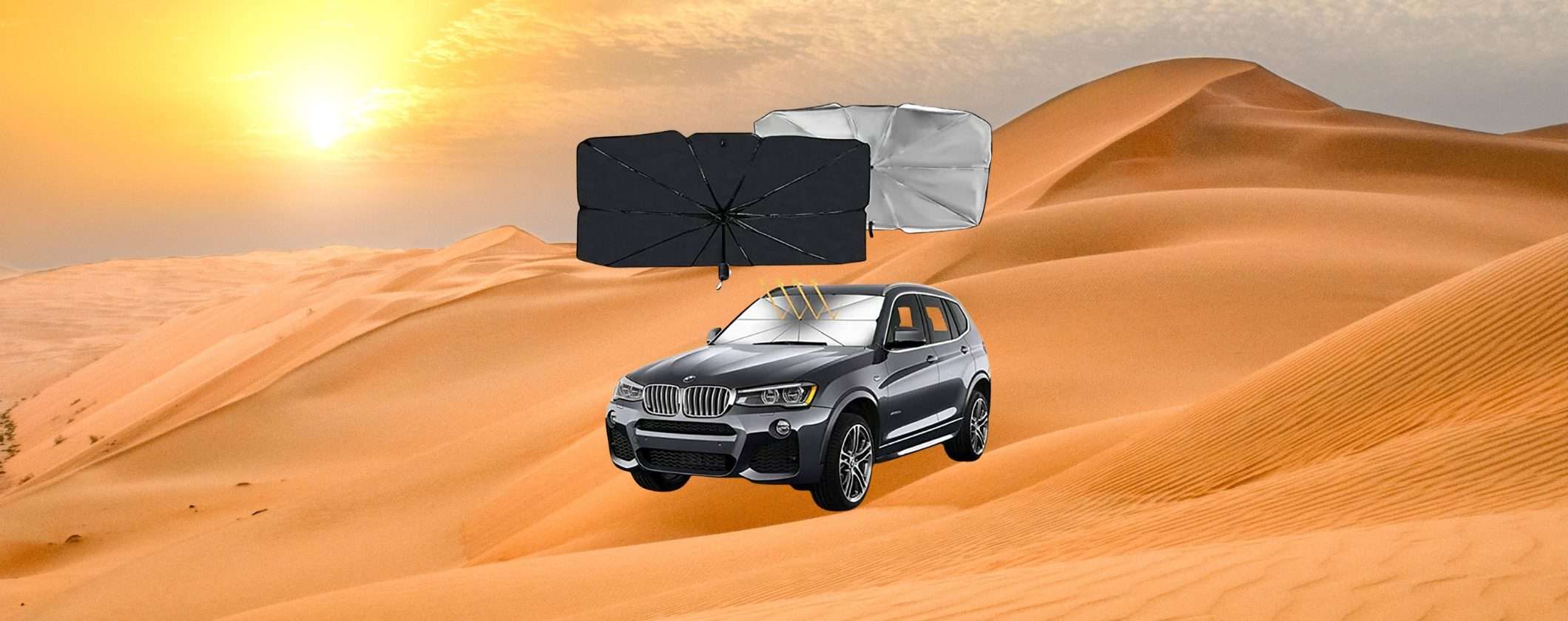 Parasole Auto Pieghevole a ombrello tuo con meno di 10€ Parasole Auto Pieghevole a ombrello tuo con meno di 10€