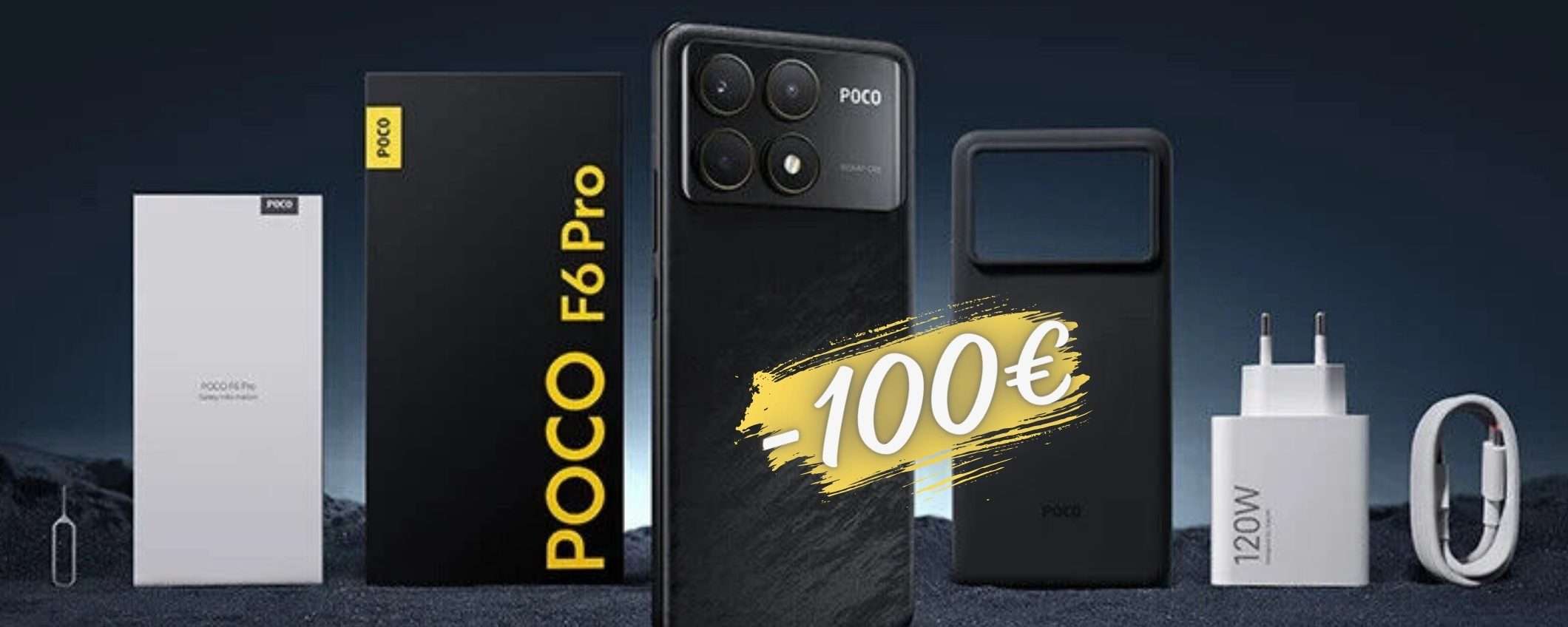 POCO F6 Pro (12/256GB) in SCONTO FOLLE di oltre 100€ su eBay POCO F6 Pro (12/256GB) in SCONTO FOLLE di oltre 100€ su eBay