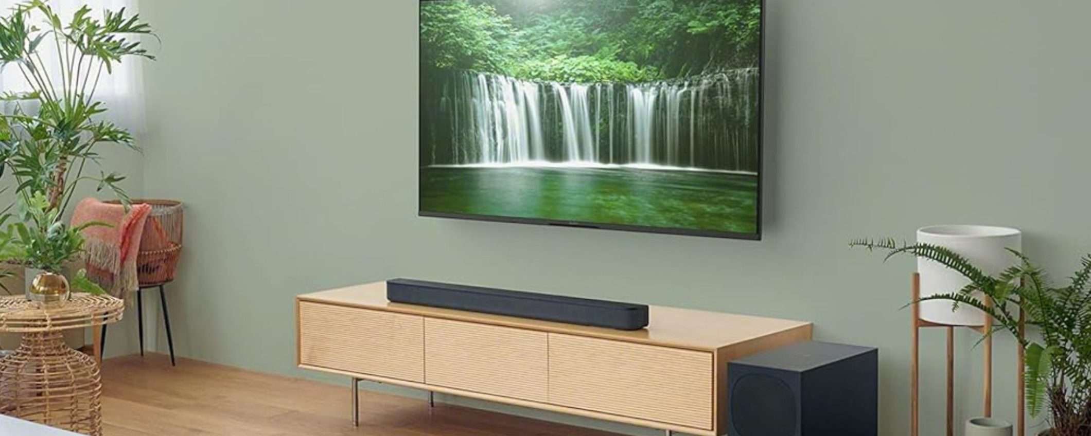 POTENZA ASSOLUTA e sound eccellente con la soundbar Sony da 330W (-20%) POTENZA ASSOLUTA e sound eccellente con la soundbar Sony da 330W (-20%)