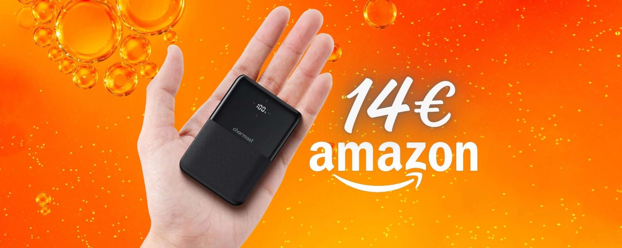 Power Bank POTENTISSIMO che sta nel palmo della mano tuo a 14€ Power Bank POTENTISSIMO che sta nel palmo della mano tuo a 14€