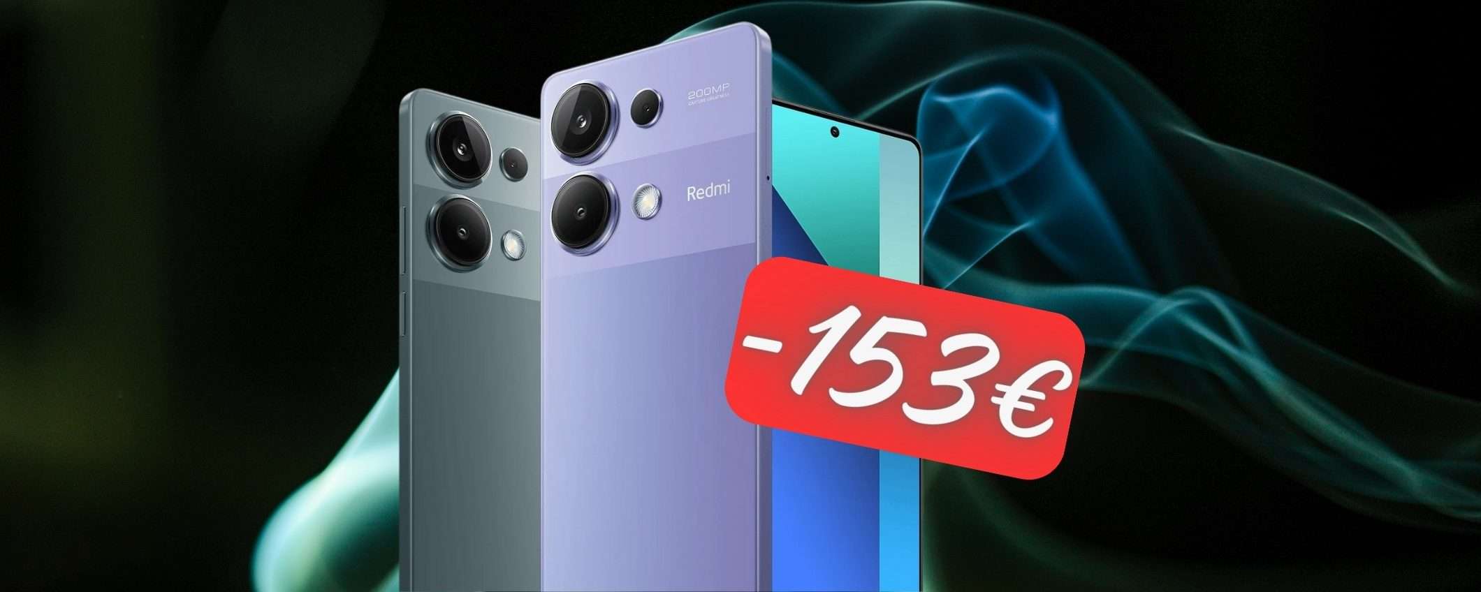 Redmi Note 13 Pro (8/256GB) in SCONTO di 153€ solo su eBay (limitato) Redmi Note 13 Pro (8/256GB) in SCONTO di 153€ solo su eBay (limitato)