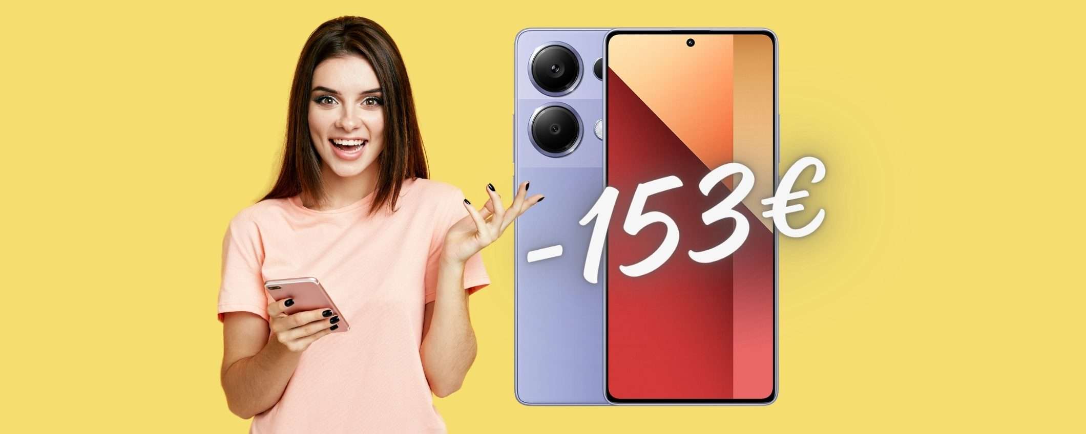 Redmi Note 13 Pro da 256GB in PROMO eBay con RISPARMIO di oltre 153€ Redmi Note 13 Pro da 256GB in PROMO eBay con RISPARMIO di oltre 153€