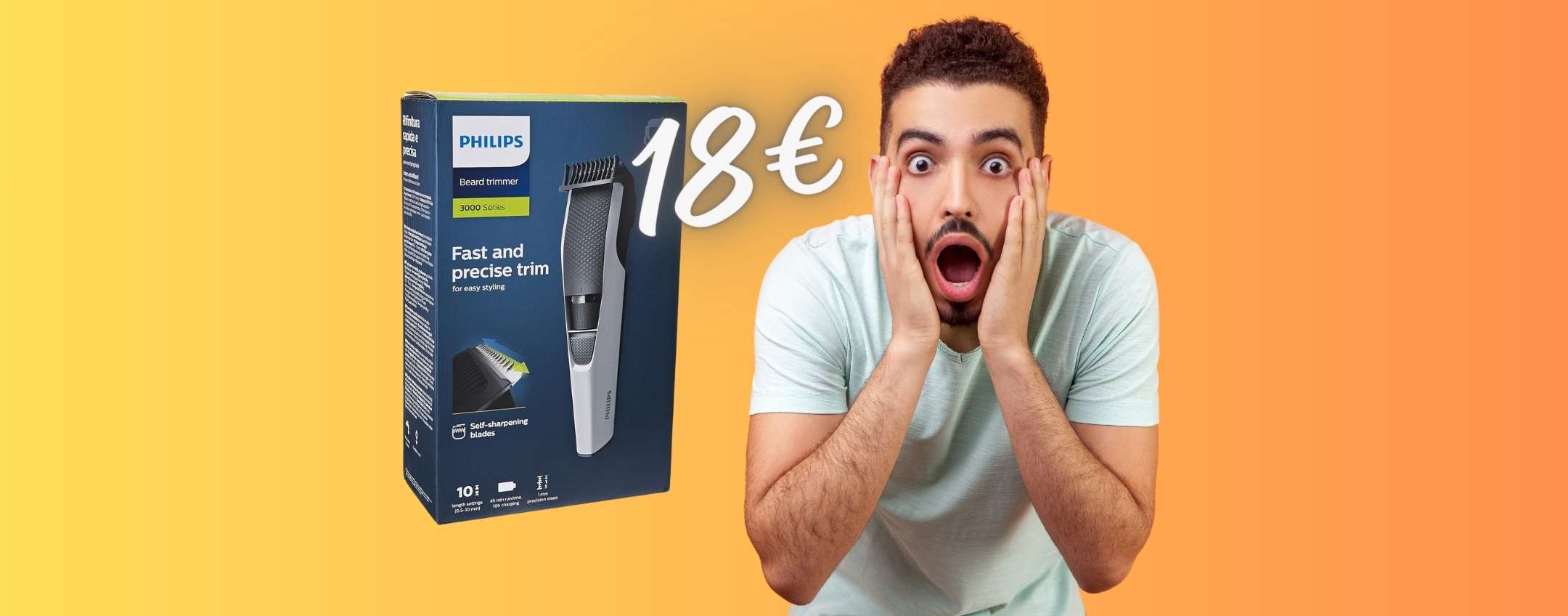 Alimentatore Universale Per Regolabarba Philips Serie 3000 QT4013/23 – Spina USA