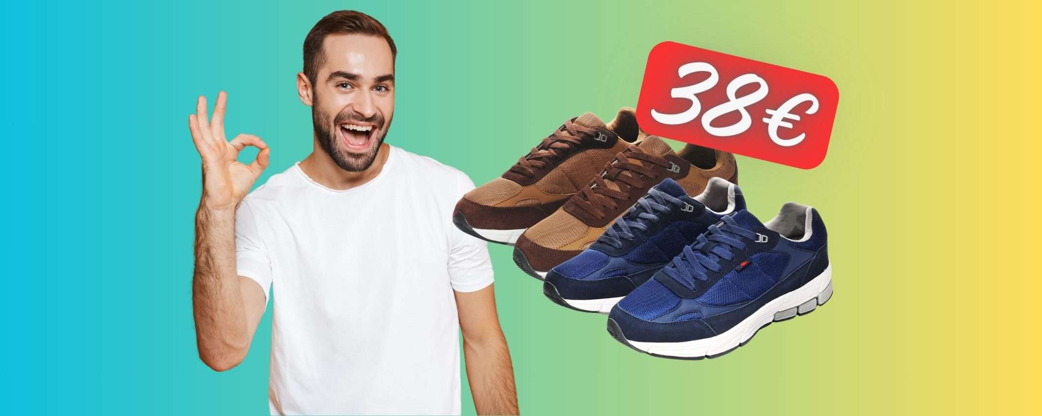 Robe di Kappa: le BELLISSIME e COMODE sneakers tue a SOLI 38€ Robe di Kappa: le BELLISSIME e COMODE sneakers tue a SOLI 38€