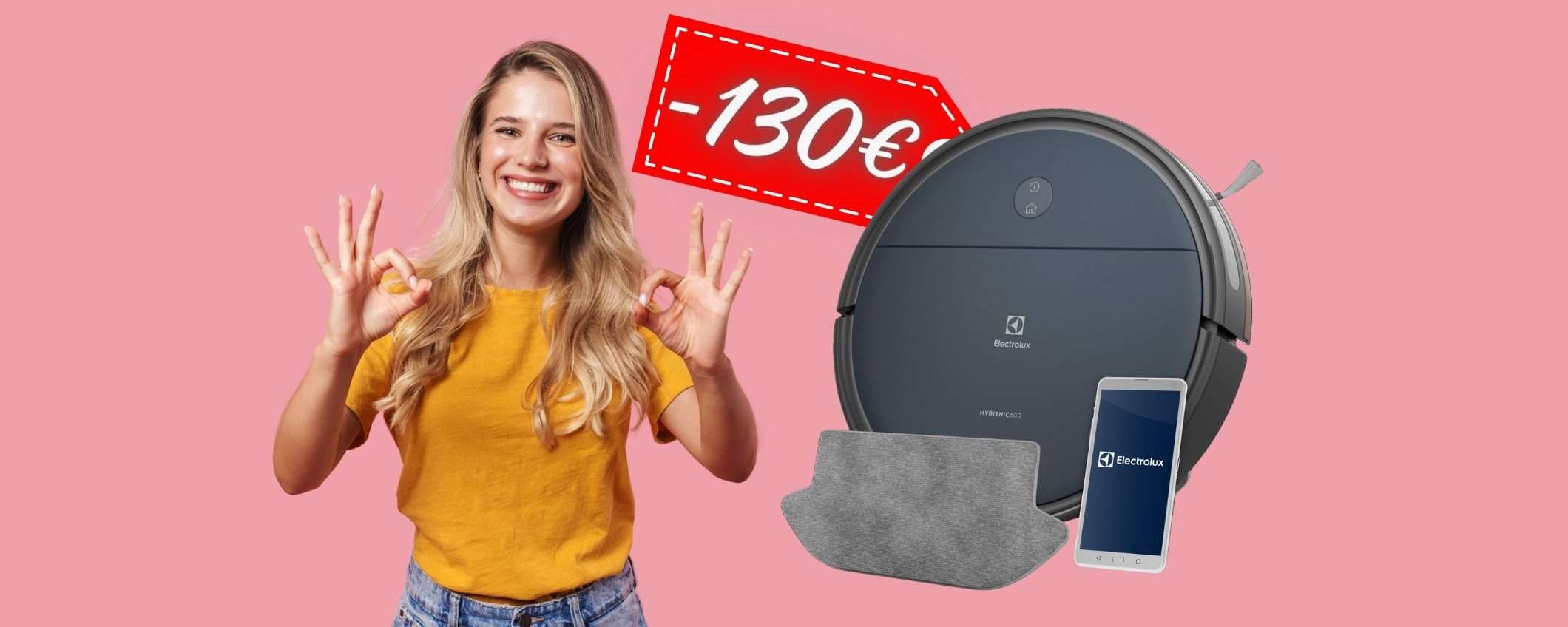 Robot aspirapolvere Electrolux in SCONTO di 130€ su eBay, un AFFARE Robot aspirapolvere Electrolux in SCONTO di 130€ su eBay, un AFFARE