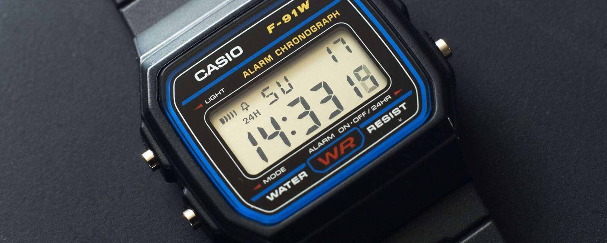 L'iconico orologio CASIO F-91W in silicone a soli 19€ su eBay (CODICE SCONTO) L'iconico orologio CASIO F-91W in silicone a soli 19€ su eBay (CODICE SCONTO)