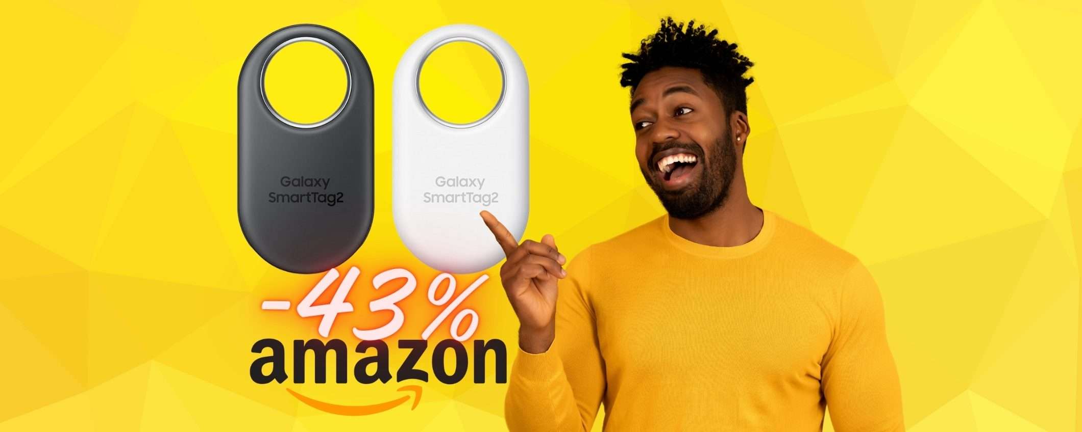 Samsung Galaxy SmartTag2: 4 trova oggetti a PREZZO REGALO (-43%) Samsung Galaxy SmartTag2: 4 trova oggetti a PREZZO REGALO (-43%)