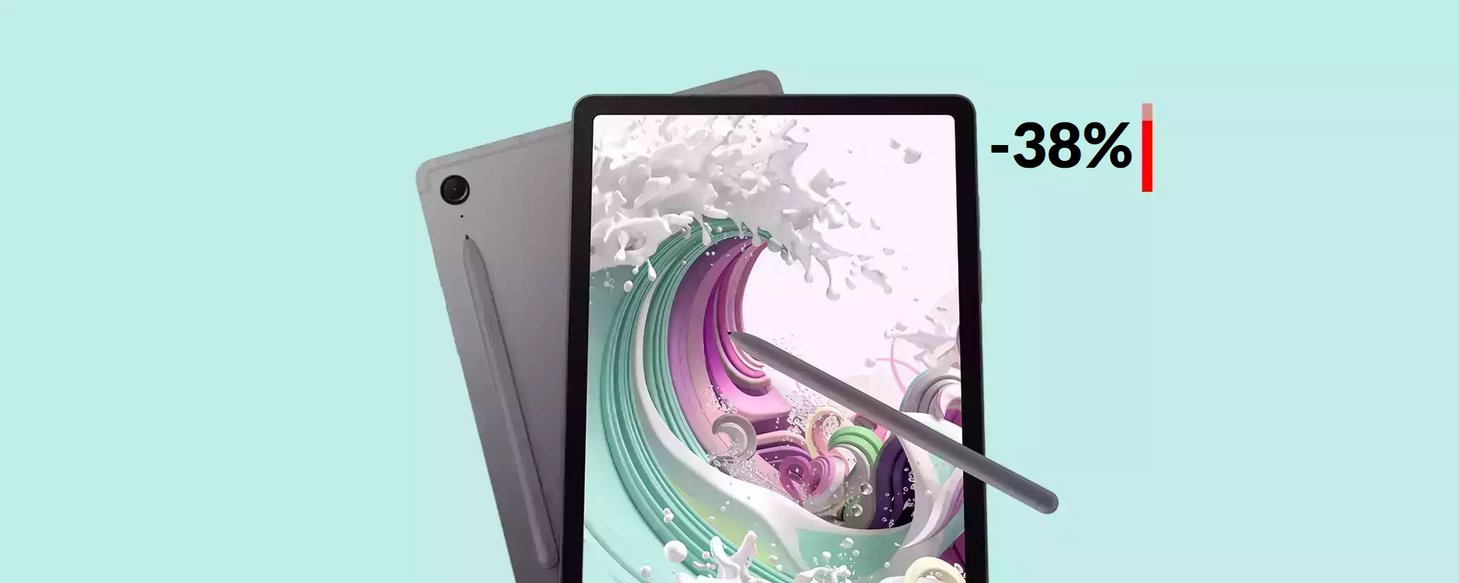 Samsung Galaxy Tab S9 FE con S Pen: folle sconto di oltre 200€ Samsung Galaxy Tab S9 FE con S Pen: folle sconto di oltre 200€
