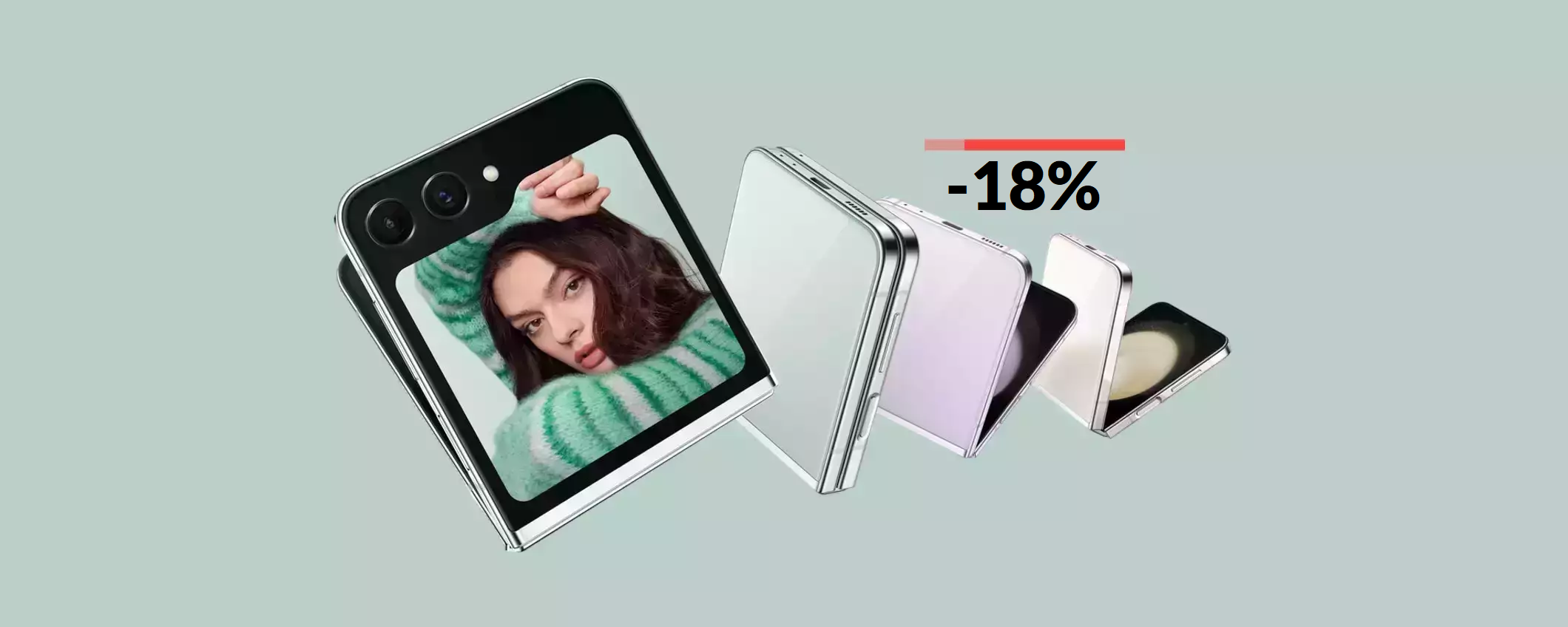 Samsung Galaxy Z Flip5 ora in offerta ad un SUPER prezzo (-18%) Samsung Galaxy Z Flip5 ora in offerta ad un SUPER prezzo (-18%)