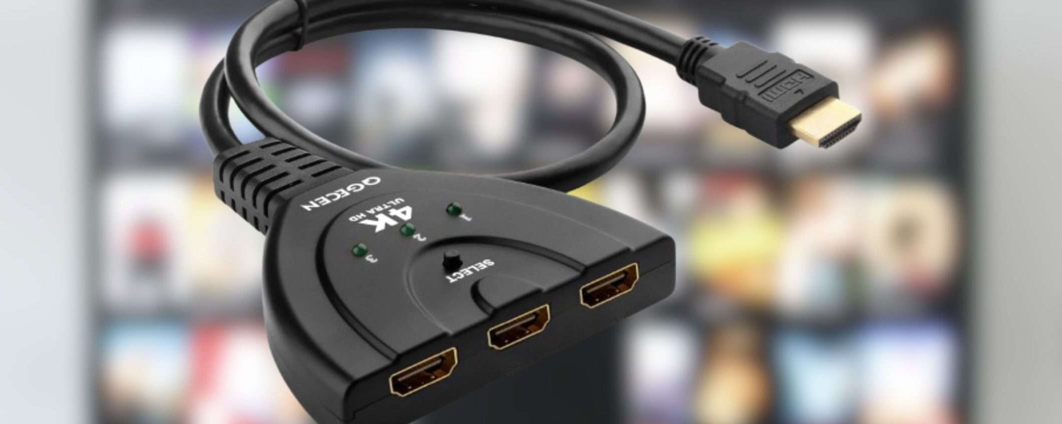 Una TV e troppi dispositivi HDMI da collegare: GENIALATA per risolvere (8€) Una TV e troppi dispositivi HDMI da collegare: GENIALATA per risolvere (8€)