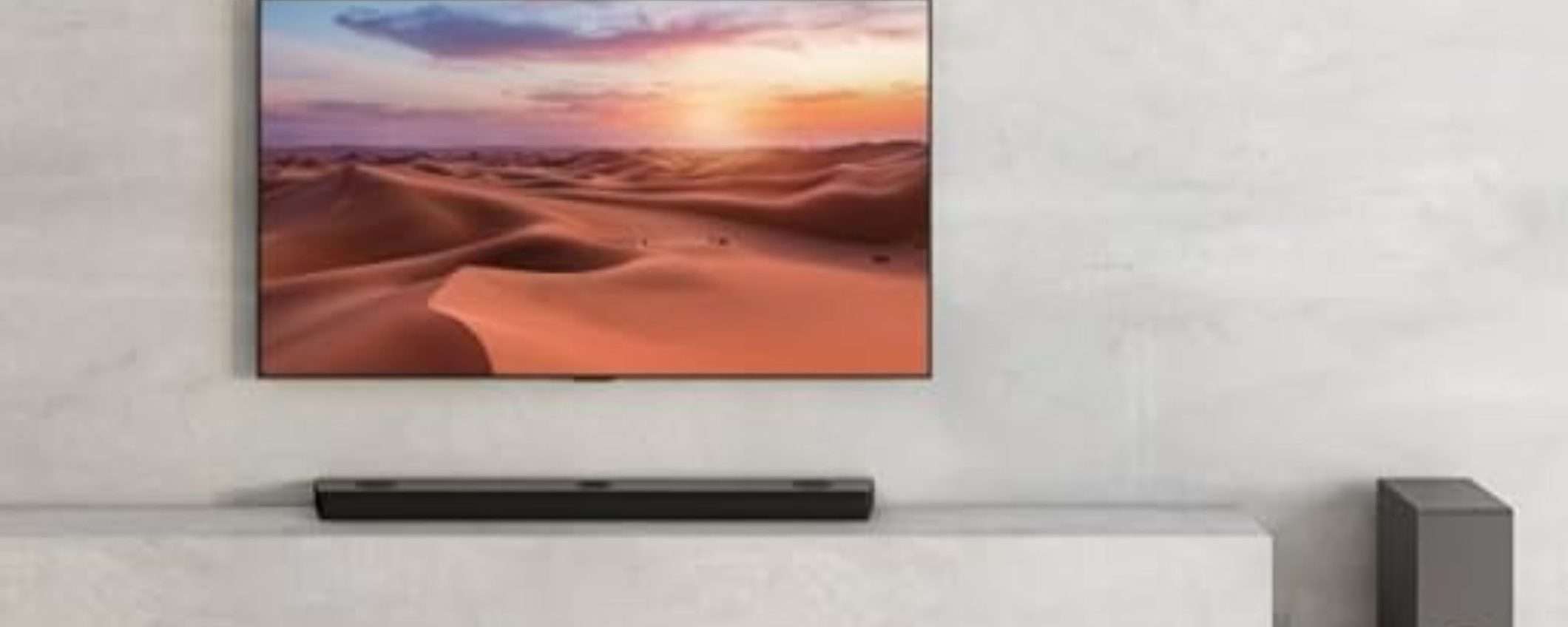 SOUND ESPLOSIVO con la soundbar LG da 420W: occasione HOT su Amazon (-55%) SOUND ESPLOSIVO con la soundbar LG da 420W: occasione HOT su Amazon (-55%)