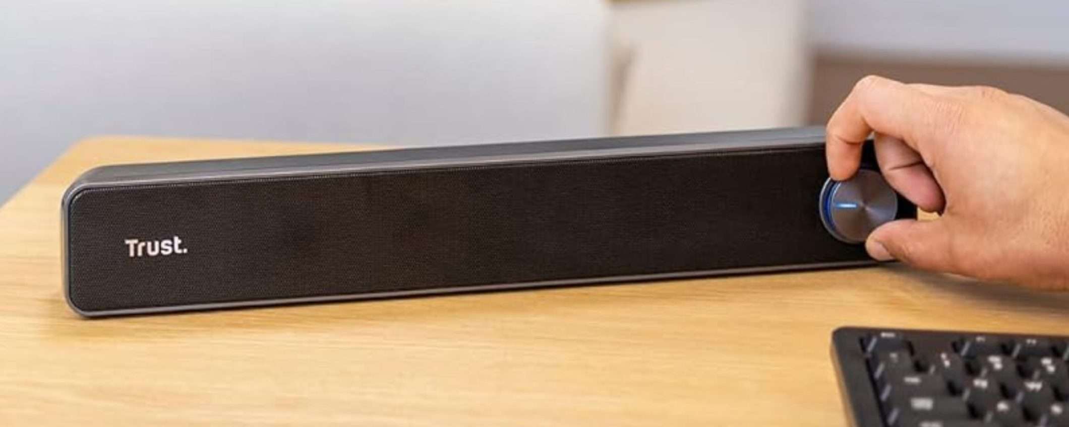 Soundbar Trust a 19,99€: suono POTENTE e avvolgente, dimensioni compatte Soundbar Trust a 19,99€: suono POTENTE e avvolgente, dimensioni compatte