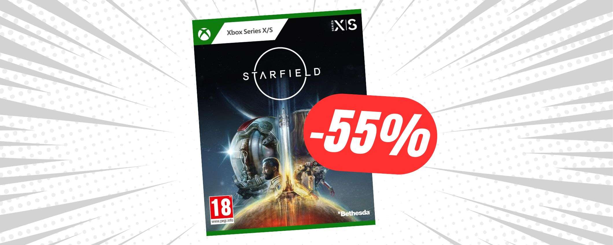 Starfield ora è un giocone (ed è scontato 55% per Xbox!) Starfield ora è un giocone (ed è scontato 55% per Xbox!)