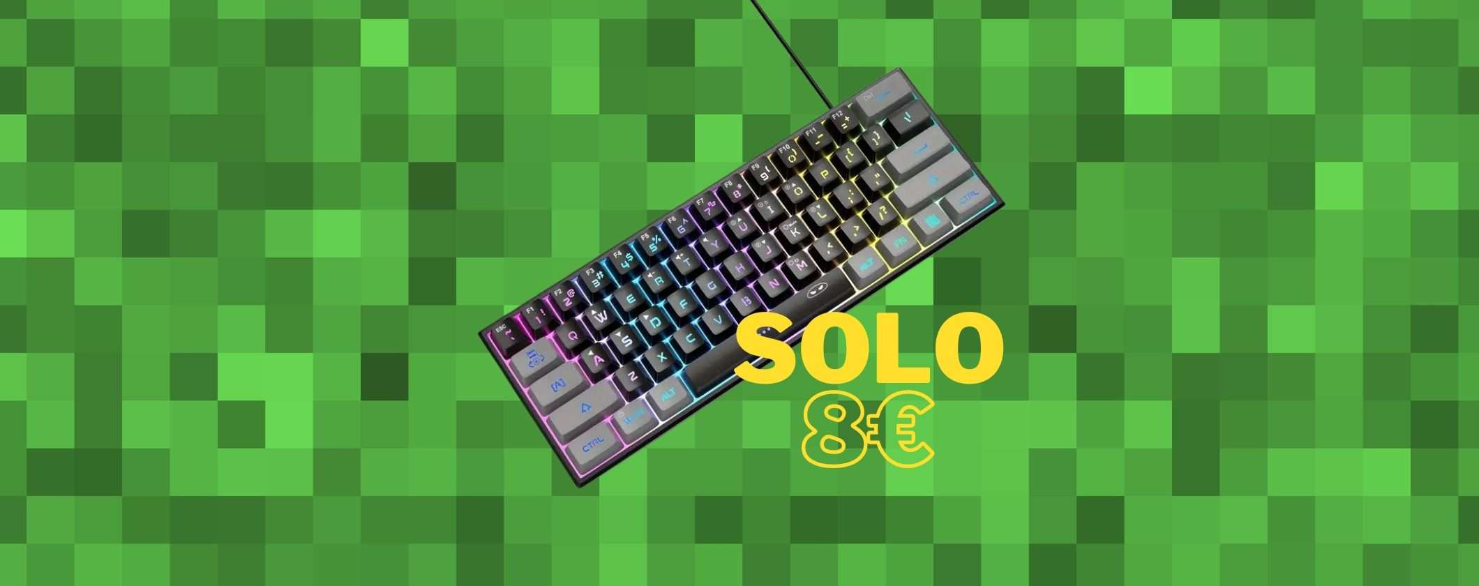 Tastiera Gaming a soli 9€: semplicemente PERFETTA Tastiera Gaming a soli 9€: semplicemente PERFETTA
