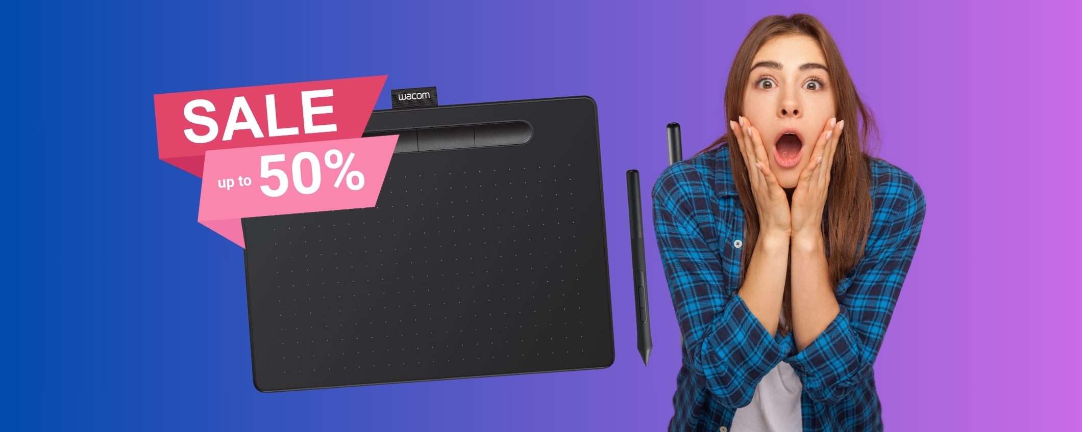 Tavoletta grafica PREMIUM a METÀ PREZZO su Amazon, ora 68€ Tavoletta grafica PREMIUM a METÀ PREZZO su Amazon, ora 68€