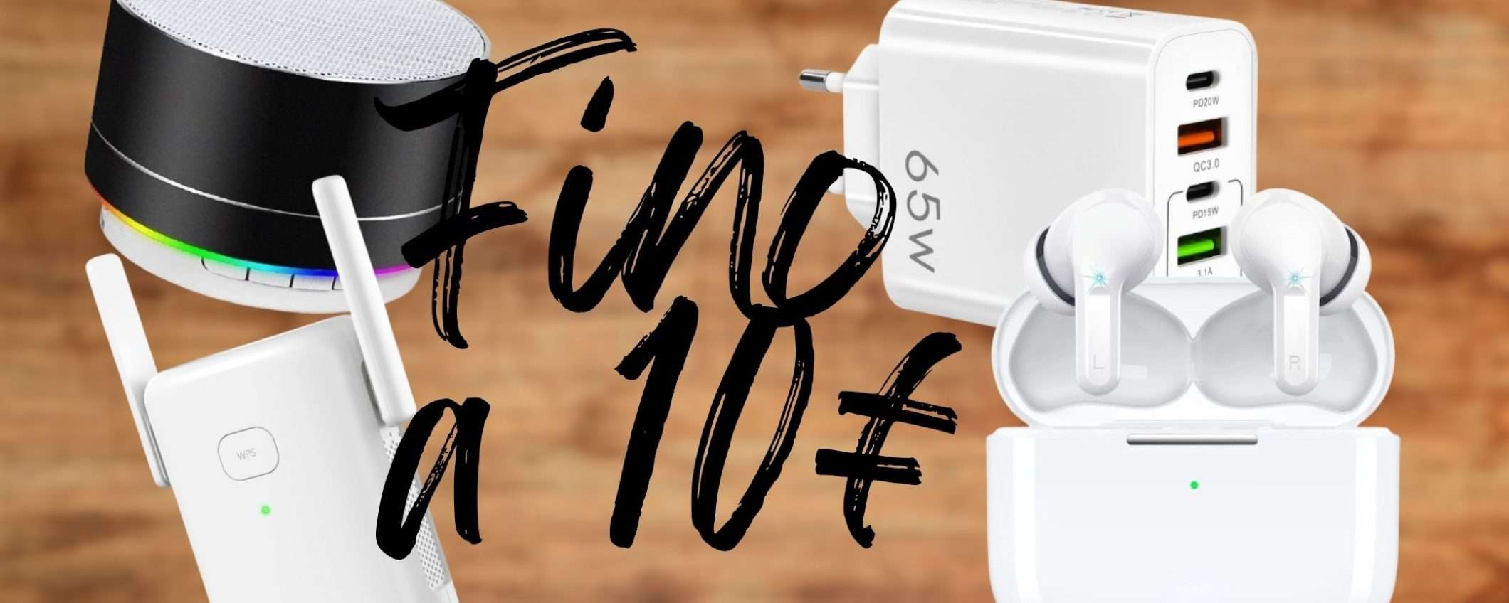 Tecnologia UTILISSIMA a meno di 10€: fuoritutto Amazon del weekend