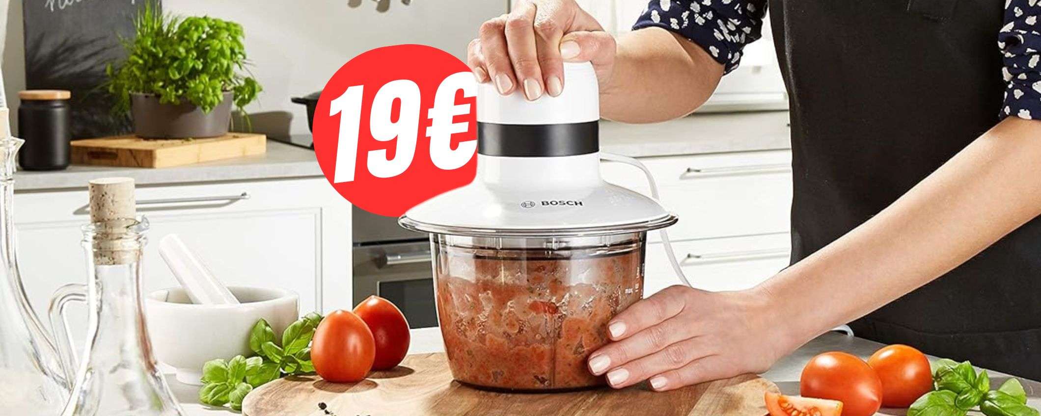 PREZZONE per il TRITATUTTO di Bosch (solo 19€!) PREZZONE per il TRITATUTTO di Bosch (solo 19€!)