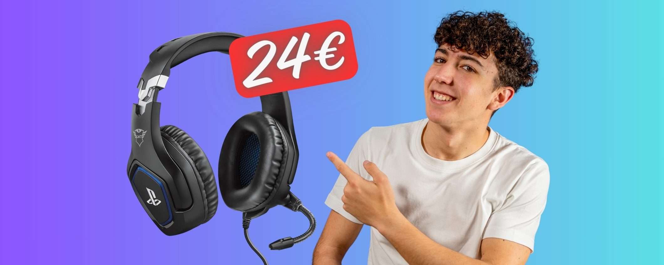 Trust GXT 488 Forze: cuffie gaming per PS4 e PS5 a un PREZZO RIDICOLO Trust GXT 488 Forze: cuffie gaming per PS4 e PS5 a un PREZZO RIDICOLO