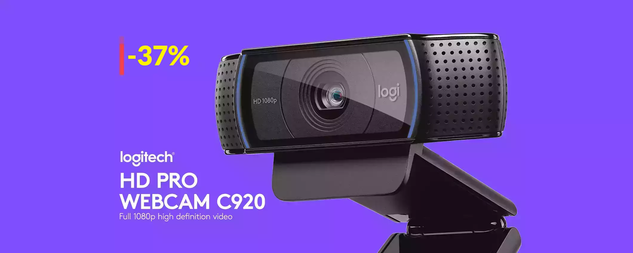 Webcam FullHD Logitech: affare assoluto ad un prezzo di soli 65€ Webcam FullHD Logitech: affare assoluto ad un prezzo di soli 65€