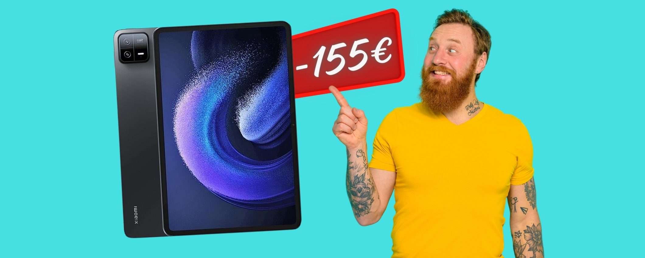 Xiaomi Tablet Pad 6 (6/128GB) da 11 Xiaomi Tablet Pad 6 (6/128GB) da 11