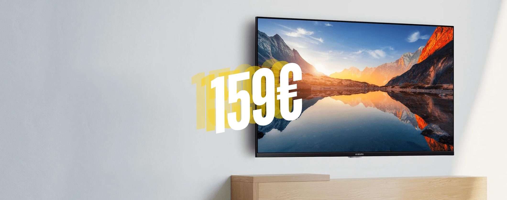 Xiaomi TV A 32 con Google TV a soli 159€ su Unieuro Xiaomi TV A 32 con Google TV a soli 159€ su Unieuro