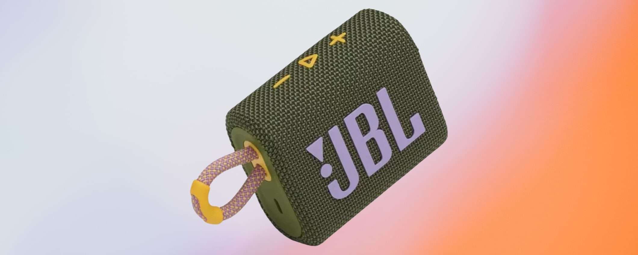 JBL GO 3: altoparlante bluetooth in svendita su Amazon (-42%) JBL GO 3: altoparlante bluetooth in svendita su Amazon (-42%)